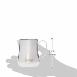 Hot Sale ⭐ De'Longhi Stainless Steel Milk Frothing Pitcher, 12 Ounce (350 Ml), Barista Tool, Frother Jug For Espresso Machine Coffee Cappuccino Latte Art, DLSC0, 12 Oz ✨ 8 Hot Sale ⭐ De'Longhi Stainless Steel Milk Frothing Pitcher, 12 Ounce (350 Ml), Barista Tool, Frother Jug For Espresso Machine Coffee Cappuccino Latte Art, DLSC0, 12 Oz ✨ -Small Appliance Parts Shop 21LKjBSrdDL