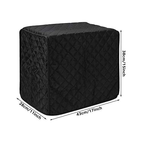 Flash Sale β Bread Maker Cover 17x11x15 Inches, Clip Cotton Polyester Quilted Toaster Oven Dust Cover For Protect Your Bread Machine Or Kitchen Small Appliances, Hands Or Machine Washable (Black) π 5 Flash Sale β Bread Maker Cover 17x11x15 Inches, Clip Cotton Polyester Quilted Toaster Oven Dust Cover For Protect Your Bread Machine Or Kitchen Small Appliances, Hands Or Machine Washable (Black) π - Image 3