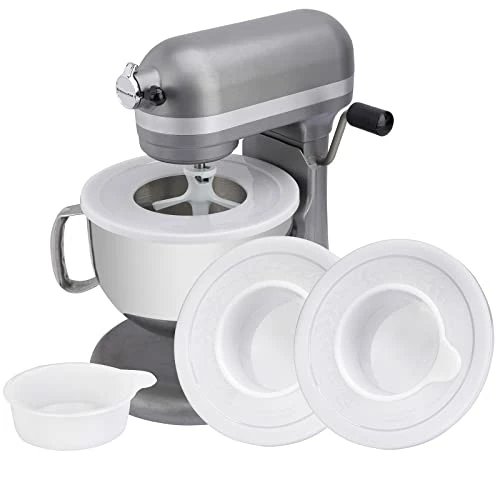 Discount ⭐ Ne-totoro 2 Pack Mixers Bowl Covers For KitchenAid 6 Quart Bowl-Lift Stand Mixers, Mixer Lid Fits Bowl-Lift Models KV25G And KP26M1X ⭐ 3 Discount ⭐ Ne-totoro 2 Pack Mixers Bowl Covers For KitchenAid 6 Quart Bowl-Lift Stand Mixers, Mixer Lid Fits Bowl-Lift Models KV25G And KP26M1X ⭐