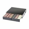 Coupon 🔔 Nifty Solutions Nifty Coffee Pod Drawer – Compatible With K-Cups, 36 Pod Pack Holder, Non-Rolling, Compact Under Coffee Pot Storage Sliding Drawer, Home Kitchen Counter Organizer, Black 😍