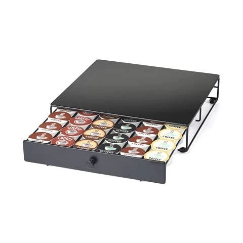 Coupon ๐ Nifty Solutions Nifty Coffee Pod Drawer โ Compatible With K-Cups, 36 Pod Pack Holder, Non-Rolling, Compact Under Coffee Pot Storage Sliding Drawer, Home Kitchen Counter Organizer, Black ๐ 3 Coupon ๐ Nifty Solutions Nifty Coffee Pod Drawer โ Compatible With K-Cups, 36 Pod Pack Holder, Non-Rolling, Compact Under Coffee Pot Storage Sliding Drawer, Home Kitchen Counter Organizer, Black ๐