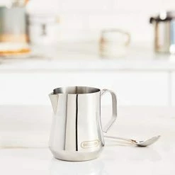 Hot Sale ⭐ De'Longhi Stainless Steel Milk Frothing Pitcher, 12 Ounce (350 Ml), Barista Tool, Frother Jug For Espresso Machine Coffee Cappuccino Latte Art, DLSC0, 12 Oz ✨ 9 Hot Sale ⭐ De'Longhi Stainless Steel Milk Frothing Pitcher, 12 Ounce (350 Ml), Barista Tool, Frother Jug For Espresso Machine Coffee Cappuccino Latte Art, DLSC0, 12 Oz ✨ -Small Appliance Parts Shop 31uizurlWQL
