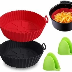 Wholesale ✨ Silicone Air Fryer Basket Liners Square - 2Pcs Reusable Air Fryer Silicone Pots For Food Safe Air Fryers Oven Accessories(8.1 Inch) 8 Inch-square ❤️ 14 Wholesale ✨ Silicone Air Fryer Basket Liners Square - 2Pcs Reusable Air Fryer Silicone Pots For Food Safe Air Fryers Oven Accessories(8.1 Inch) 8 Inch-square ❤️ -Small Appliance Parts Shop 410WlAmfYjL. AC
