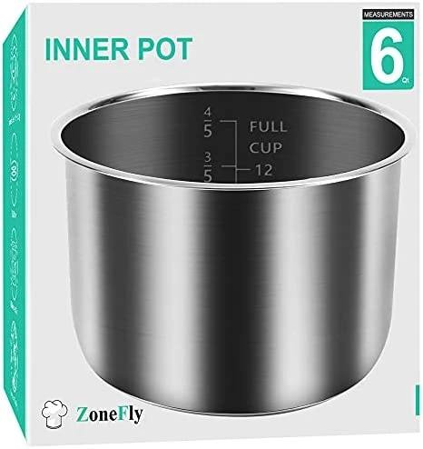 New ๐ ZoneFly Original 8Qt Power Cooker XL Replacement Inner Pot Stainless Steel Compatible With 8 Quart Power Pressure Cooker Model PPC772 (or #PPC772) PPC780 (or #PPC780) And WAL3 Stainless Steel Inner Pot Parts For 8qt โ 8 New ๐ ZoneFly Original 8Qt Power Cooker XL Replacement Inner Pot Stainless Steel Compatible With 8 Quart Power Pressure Cooker Model PPC772 (or #PPC772) PPC780 (or #PPC780) And WAL3 Stainless Steel Inner Pot Parts For 8qt โ - Image 6