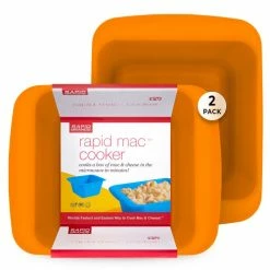 Cheapest ✔️ Rapid Brands Rapid Mac Cooker | Microwave Macaroni & Cheese In 5 Minutes | Perfect For Dorm, Small Kitchen Or Office | Dishwasher-Safe, Microwaveable, BPA-Free (Blue, 1-Pack) 🔥 -Small Appliance Parts Shop 411SMvEbiaL
