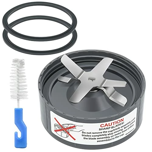 Best Sale 😉 4 Pieces Blender Accessories Fit For Original Nutribullet Replacement Parts 600 Watt 900 Series Pro Extractor Blade For Nutri Bullet Replacer Blade Nb-101b With Rubber Gaskets ✨ 3 Best Sale 😉 4 Pieces Blender Accessories Fit For Original Nutribullet Replacement Parts 600 Watt 900 Series Pro Extractor Blade For Nutri Bullet Replacer Blade Nb-101b With Rubber Gaskets ✨