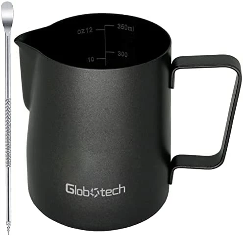 Best deal π€© GLOBOTECH Milk Frothing Pitcher Latte Cup - Stainless Steel Pitcher Latte Art Espresso Machine Accessories Steaming Pitcher Cappuccino Coffee Milk Frother Cups 12 Oz (350ml)β¦ 02 Blue β 11 Best deal π€© GLOBOTECH Milk Frothing Pitcher Latte Cup - Stainless Steel Pitcher Latte Art Espresso Machine Accessories Steaming Pitcher Cappuccino Coffee Milk Frother Cups 12 Oz (350ml)β¦ 02 Blue β - Image 9