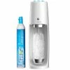 Budget 👏 SodaStream Fizzi One Touch, Sparkling Water Maker, White & SodaStream White Carbonating Bottle 0.5L 😍 -Small Appliance Parts Shop 413DBtfDKSL