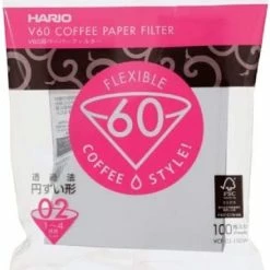 Best Pirce 🥰 Hario V60 Paper Coffee Filters Single Use Pour Over Cone Filters Size 02, Natural, 100 Count 💯 -Small Appliance Parts Shop 413g0Wd XNL. AC