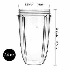 Flash Sale π Replacement Cups For Nutribullet Replacement Parts 24oz Blender Cups Compatible With NutriBullet 600w And 900w Blender β 10 Flash Sale π Replacement Cups For Nutribullet Replacement Parts 24oz Blender Cups Compatible With NutriBullet 600w And 900w Blender β -Small Appliance Parts Shop 414a61Hos3L