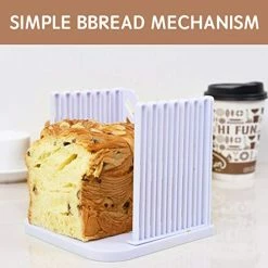 Brand new 👍 Akamino Bread Slicer, Bread Slicers For Homemade Bread, Folding And Adjustable Thicknesses Bread Cutter(White) 💯 15 Brand new 👍 Akamino Bread Slicer, Bread Slicers For Homemade Bread, Folding And Adjustable Thicknesses Bread Cutter(White) 💯 -Small Appliance Parts Shop 415Zm7nIdqL