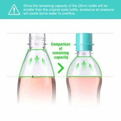 Coupon 👍 AIEVE Bottle Adapter Compatible With Sodastream Machine, 3 Pack 28 Mm Bubble Bottle Adapter Compatible With Sodastream Fizzi, For SodaStream Terra, For SodaStream Art (Green, Blue, Pink) 💯 -Small Appliance Parts Shop 415x5qLOdqL