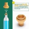 Cheapest 🌟 Quick CO2 Adapter For Soda Water Compatible With DUO/Terra/Art Sparkling Water Maker Connecting Original Blue CO2 Cylinder With TR21-4 Male Thread Soda Maker Valve Refill Accessories 🥰 -Small Appliance Parts Shop 415zdDFmHAL