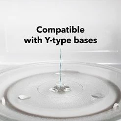 Coupon ⭐ Impresa Products 9.6" / 24.5cm Microwave Glass Plate - Fits Virtually All Small Microwaves - Microwave Glass Turntable Plate Replacement - For Small Microwav ❤️ 9 Coupon ⭐ Impresa Products 9.6" / 24.5cm Microwave Glass Plate - Fits Virtually All Small Microwaves - Microwave Glass Turntable Plate Replacement - For Small Microwav ❤️ -Small Appliance Parts Shop 4164PWm6YeL