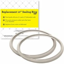Top 10 ๐ Impresa Products 10 Inch Fagor Pressure Cooker Replacement Gasket (Pack Of 2) - Fits Many 10 Inch Fagor Stovetop Models (Check Description For Fit) ๐ฏ 7 Top 10 ๐ Impresa Products 10 Inch Fagor Pressure Cooker Replacement Gasket (Pack Of 2) - Fits Many 10 Inch Fagor Stovetop Models (Check Description For Fit) ๐ฏ -Small Appliance Parts Shop 416XcfbnO1L