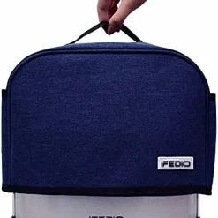 Coupon 😍 IFedio 2 Slice Toaster Cover With Two Pockets For Storing Knife,Grey 👍 -Small Appliance Parts Shop 417fseFSWES. AC
