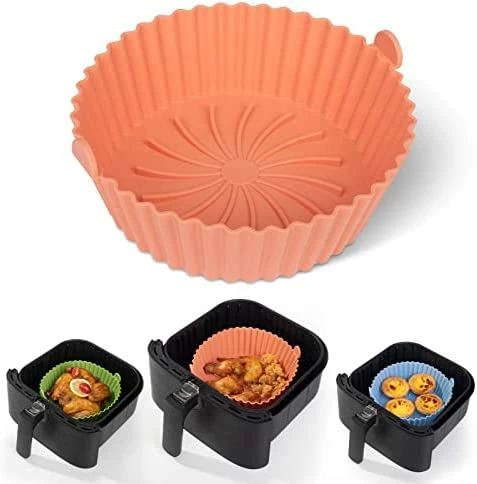 Outlet โญ Loveuing Air Fryer Silicone Liners - Reusable Non-stick Air Fryer Silicone Pot Liner Compatible With COSORI Air Fryer Basket Accessories, Fit 3-6 Qt Gr ๐ 12 Outlet โญ Loveuing Air Fryer Silicone Liners - Reusable Non-stick Air Fryer Silicone Pot Liner Compatible With COSORI Air Fryer Basket Accessories, Fit 3-6 Qt Gr ๐ - Image 10