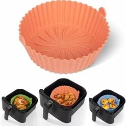Outlet โญ Loveuing Air Fryer Silicone Liners - Reusable Non-stick Air Fryer Silicone Pot Liner Compatible With COSORI Air Fryer Basket Accessories, Fit 3-6 Qt Gr ๐ 22 Outlet โญ Loveuing Air Fryer Silicone Liners - Reusable Non-stick Air Fryer Silicone Pot Liner Compatible With COSORI Air Fryer Basket Accessories, Fit 3-6 Qt Gr ๐ -Small Appliance Parts Shop 418cT9plTsL. AC