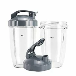 Discount 🎁 Feilifan 2-Pack Blender Replacement Cups 24 Oz For Original NutriBullet Pro 900w/ 600w Extractor Blade Juicer Parts With 2 Flip Top To Go Lids 🤩 -Small Appliance Parts Shop 418hPBMwnQL