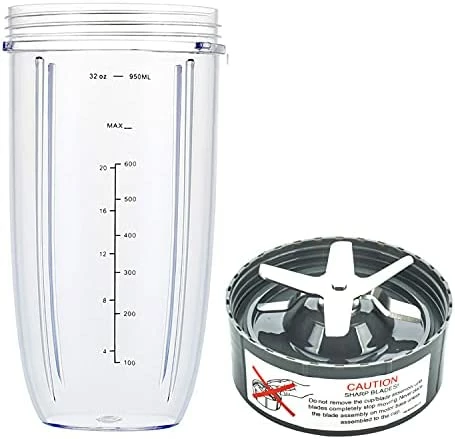 Discount 🥰 Blender Cups For Nutribullet Blender, 32OZ Cup With Flip Top To Go Lid Compatible With Nutribullet 600W 900W Blenders, Blender Replacement Parts 2 Pcs ⭐ 8 Discount 🥰 Blender Cups For Nutribullet Blender, 32OZ Cup With Flip Top To Go Lid Compatible With Nutribullet 600W 900W Blenders, Blender Replacement Parts 2 Pcs ⭐ - Image 6