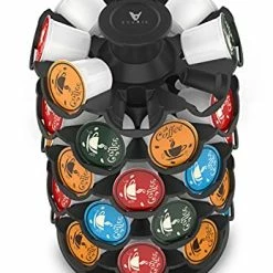 Buy ⭐ Everie Coffee Pod Storage Carousel Holder Organizer Compatible With 40 Keurig K-Cup Pods 🎁