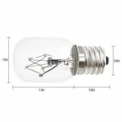 New 🎁 AMI PARTS 8206232A Bulb 40w 125v Microwave Oven Light Replacement Part For Microwave (2pc) 😍 -Small Appliance Parts Shop 41BHQ8F5a9L