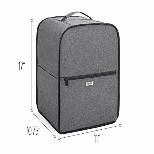 New ๐ Luxja Food Processor Cover For Cuisinart And Hamilton Beach 11-14 Cup Processor, Food Processor Dust Cover With Accessories Pockets, Gray ๐คฉ 6 New ๐ Luxja Food Processor Cover For Cuisinart And Hamilton Beach 11-14 Cup Processor, Food Processor Dust Cover With Accessories Pockets, Gray ๐คฉ - Image 4