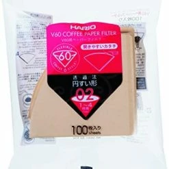 Best Pirce 🥰 Hario V60 Paper Coffee Filters Single Use Pour Over Cone Filters Size 02, Natural, 100 Count 💯 -Small Appliance Parts Shop 41CQUWOKgL. AC