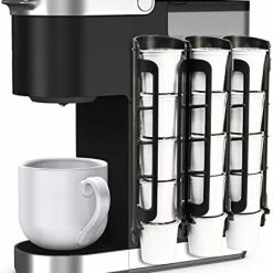 Best Pirce 😍 STORAGENIE Coffee Pod Holder For Keurig K-cup, Side Mount K Cup Storage, Perfect For Small Counters (2 Pack/For 10 K Cups, Black) 🔥 -Small Appliance Parts Shop 41D268tk1L. AC