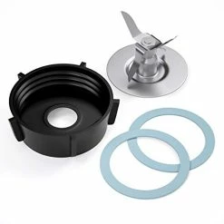 Budget 🛒 Oster Blender Replacement Parts Blender Blade With Jar Base Cap And 2 Rubber O Ring Seal Gasket Accessory Refresh Kit By 💯