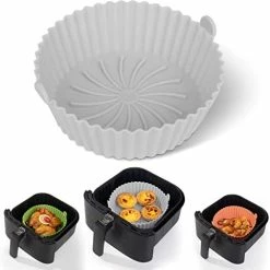 Outlet โญ Loveuing Air Fryer Silicone Liners - Reusable Non-stick Air Fryer Silicone Pot Liner Compatible With COSORI Air Fryer Basket Accessories, Fit 3-6 Qt Gr ๐ 25 Outlet โญ Loveuing Air Fryer Silicone Liners - Reusable Non-stick Air Fryer Silicone Pot Liner Compatible With COSORI Air Fryer Basket Accessories, Fit 3-6 Qt Gr ๐ -Small Appliance Parts Shop 41FNe8d4MHL. AC 1