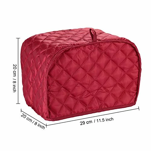 Wholesale π Ruibo Toaster Cover 2 Slice,small Appliance Cover For Kitchen/Keep Toaster Free From Dust And Fingerprint (11.5w X 8d X 8h, Wine Red) Wine Red Toaster Cover 𧨠4 Wholesale π Ruibo Toaster Cover 2 Slice,small Appliance Cover For Kitchen/Keep Toaster Free From Dust And Fingerprint (11.5w X 8d X 8h, Wine Red) Wine Red Toaster Cover 𧨠- Image 2