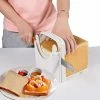 Best Pirce ✨ Feastind Bread Slicer Toast Slicer Adjustable Cutting Guide For Homemade Bread Bagel Roast Cake Sandwish Loaf Slicing Cutter Mold Compact Foldable Handed Bread Maker Tool With 4 Slice Thick ❤️ -Small Appliance Parts Shop 41FuVZtWWDL