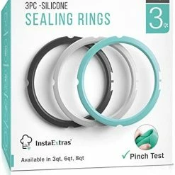 Discount 🎁 Sealing Ring For 6 Qt InstaPot - Replacement Silicone Gasket Seal Rings For 6 Quart IP Programmable Pressure Cooker - Insta-Pot Rubber Replacements And Insta Pot Accessories Fit 5QT & 6QT Models Black, Clear, Seafoam Green 🥰 13 Discount 🎁 Sealing Ring For 6 Qt InstaPot - Replacement Silicone Gasket Seal Rings For 6 Quart IP Programmable Pressure Cooker - Insta-Pot Rubber Replacements And Insta Pot Accessories Fit 5QT & 6QT Models Black, Clear, Seafoam Green 🥰 -Small Appliance Parts Shop 41GlommHaZL. AC
