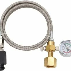 Buy 👏 Upgraded Soda Machine Co2 Adapter With High Pressure Stainless Steel External Hose, CGA320 Co2 Tank Direct Adapter To TR21-4 G1/2 Soda Water Machine (36 Inch) 🔥 -Small Appliance Parts Shop 41GzCKsJiOL. AC