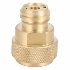 New 🤩 CO2 Cylinder Refill Adapter Replacement Brass Tank Canister Conversion For Soda Maker Home Machine(Gold) 🤩 14 New 🤩 CO2 Cylinder Refill Adapter Replacement Brass Tank Canister Conversion For Soda Maker Home Machine(Gold) 🤩 -Small Appliance Parts Shop 41GzDBJyq0L