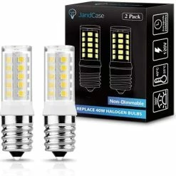Top 10 ๐ฅ JandCase Microwave Light Bulbs Under Hood, Ceramic E17 LED Bulbs 40 Watt Equivalent, Daylight White 6000K Appliance Bulbs For Refrigerator,Microwave, Oven, Stove Hood, Non-Dimmable, 2Pack ๐ฅ 18 Top 10 ๐ฅ JandCase Microwave Light Bulbs Under Hood, Ceramic E17 LED Bulbs 40 Watt Equivalent, Daylight White 6000K Appliance Bulbs For Refrigerator,Microwave, Oven, Stove Hood, Non-Dimmable, 2Pack ๐ฅ -Small Appliance Parts Shop 41I A87yxRS. AC
