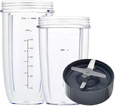 Promo 🤩 Blender Replacement Parts For Nutribullet, 32oz & 24oz Cups With Replacement Extractor Blade, Compatible With Nutri Bullet 600W/900W Blenders (3 PCS) Gray 🔥 7 Promo 🤩 Blender Replacement Parts For Nutribullet, 32oz & 24oz Cups With Replacement Extractor Blade, Compatible With Nutri Bullet 600W/900W Blenders (3 PCS) Gray 🔥 - Image 5