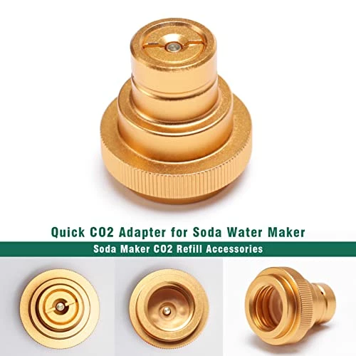 Cheapest ๐ Quick CO2 Adapter For Soda Water Compatible With DUO/Terra/Art Sparkling Water Maker Connecting Original Blue CO2 Cylinder With TR21-4 Male Thread Soda Maker Valve Refill Accessories ๐ฅฐ 4 Cheapest ๐ Quick CO2 Adapter For Soda Water Compatible With DUO/Terra/Art Sparkling Water Maker Connecting Original Blue CO2 Cylinder With TR21-4 Male Thread Soda Maker Valve Refill Accessories ๐ฅฐ - Image 2