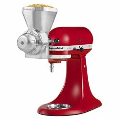 Outlet 👍 KitchenAid KGM All Metal Grain Mill Attachment, Size: 1 ⌛
