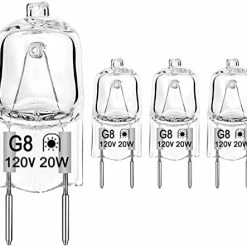 Deals 😉 DUMILOO Halogen Light Bulb For GE Microwave Oven, Light Bulb For GE Over The Stove Range Microwave Hood, Night Light/Stove Light Bulb For GE Microwave, Replaces WB08X10057 WB08X10051, 4 Pack 50w 🧨 -Small Appliance Parts Shop 41JEOUK7KgL. AC