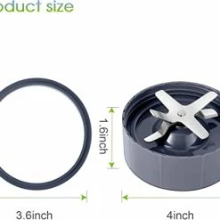 Coupon 👍 2-pack NutriBullet Replacement Parts Extractor Blade Fits NutriBullet 600w Pro 900w Blender 💯 -Small Appliance Parts Shop 41K2xdHUVPL