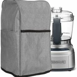 Cheap ✨ Crutello Food Processor Cover With Storage Pockets For Large Custom 11-14 Cup Processor 🤩 -Small Appliance Parts Shop 41KNrnIZolS. AC