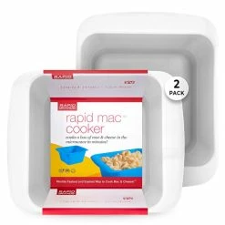 Cheapest ✔️ Rapid Brands Rapid Mac Cooker | Microwave Macaroni & Cheese In 5 Minutes | Perfect For Dorm, Small Kitchen Or Office | Dishwasher-Safe, Microwaveable, BPA-Free (Blue, 1-Pack) 🔥 -Small Appliance Parts Shop 41PFALyYK8S
