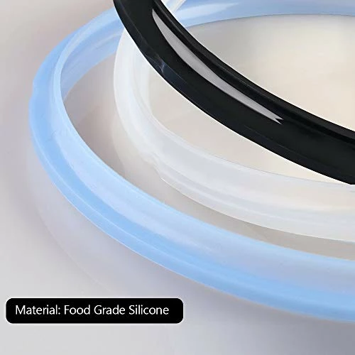 Top 10 🔔 3PCS Silicone Sealing Ring For Instant Pot 6 Qt, Insta Pot Seals Replacement Gasket 6 Quart Instapot Sealing Ring For 6/5Qt, Food-Grade Silicone For IP-DUO60, IP-LUX60, IP-DUO50, Smart-60, IP-CSG60 Red & Black & Clear 💯 4 Top 10 🔔 3PCS Silicone Sealing Ring For Instant Pot 6 Qt, Insta Pot Seals Replacement Gasket 6 Quart Instapot Sealing Ring For 6/5Qt, Food-Grade Silicone For IP-DUO60, IP-LUX60, IP-DUO50, Smart-60, IP-CSG60 Red & Black & Clear 💯 - Image 2