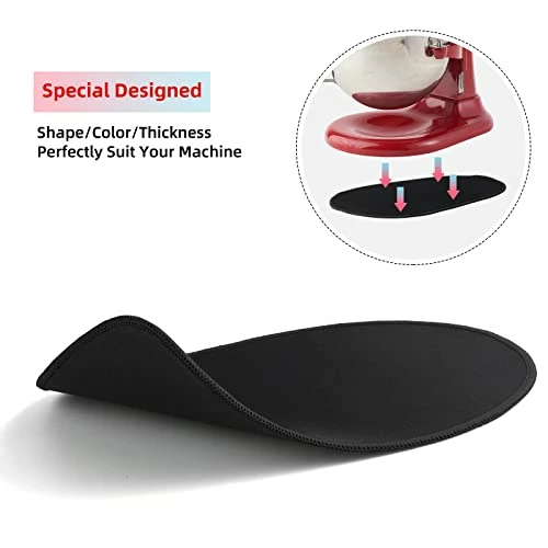 Cheapest ๐ Mixer Slider Mat For Kitchenaid 5-8 Qt Bowl Lift Stand Mixer, SUITMAT Rubber Mover Moving Matting For Kitchenaid Professional Series, Black ๐ 4 Cheapest ๐ Mixer Slider Mat For Kitchenaid 5-8 Qt Bowl Lift Stand Mixer, SUITMAT Rubber Mover Moving Matting For Kitchenaid Professional Series, Black ๐ - Image 2