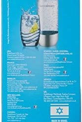 Budget 🎉 SodaStream 1L Classic Metal Carbonating Bottle, Single, Stainless Steel (1041191011) 🧨 -Small Appliance Parts Shop 41RuCRzEnKL
