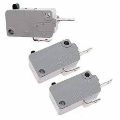 Outlet 🎁 Yoiilnz KW3A Microwave Oven Door Switch 16A 125/250V Door Interloc(Normally Open & Normally Close) (2 Normally Open And 1 Normally Close) 🥰