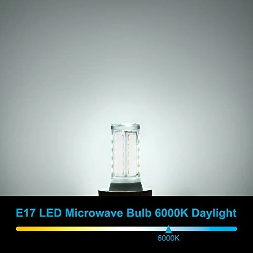 Top 10 ๐ฅ JandCase Microwave Light Bulbs Under Hood, Ceramic E17 LED Bulbs 40 Watt Equivalent, Daylight White 6000K Appliance Bulbs For Refrigerator,Microwave, Oven, Stove Hood, Non-Dimmable, 2Pack ๐ฅ 5 Top 10 ๐ฅ JandCase Microwave Light Bulbs Under Hood, Ceramic E17 LED Bulbs 40 Watt Equivalent, Daylight White 6000K Appliance Bulbs For Refrigerator,Microwave, Oven, Stove Hood, Non-Dimmable, 2Pack ๐ฅ - Image 3