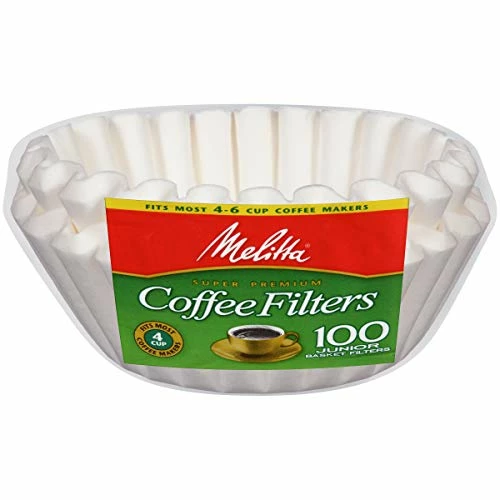 Wholesale ๐ Melitta Junior Basket Coffee Filters White 100 Coun ๐ 3 Wholesale ๐ Melitta Junior Basket Coffee Filters White 100 Coun ๐